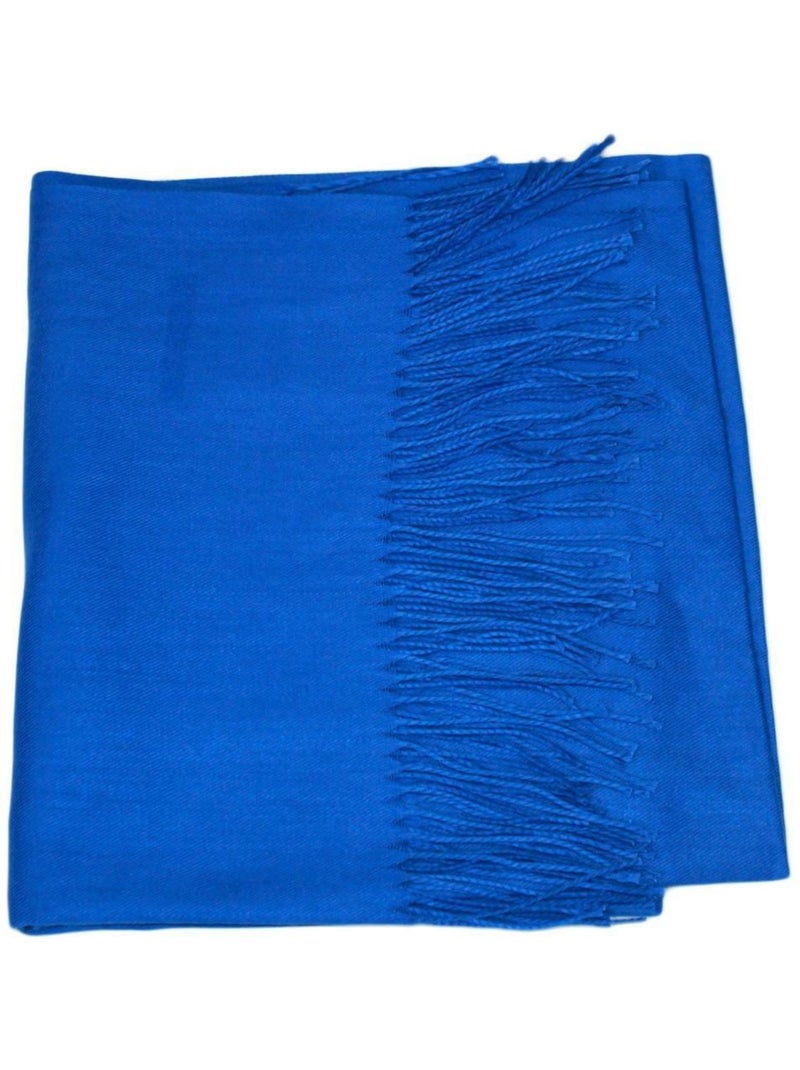 Sciarpa di lana a tinta unita Kebello Blu - Kiabi
