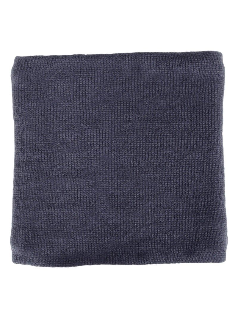Sciarpa Girocollo caldo, foderato in finta pelliccia unisex bambino Isotoner Blu marino - Kiabi