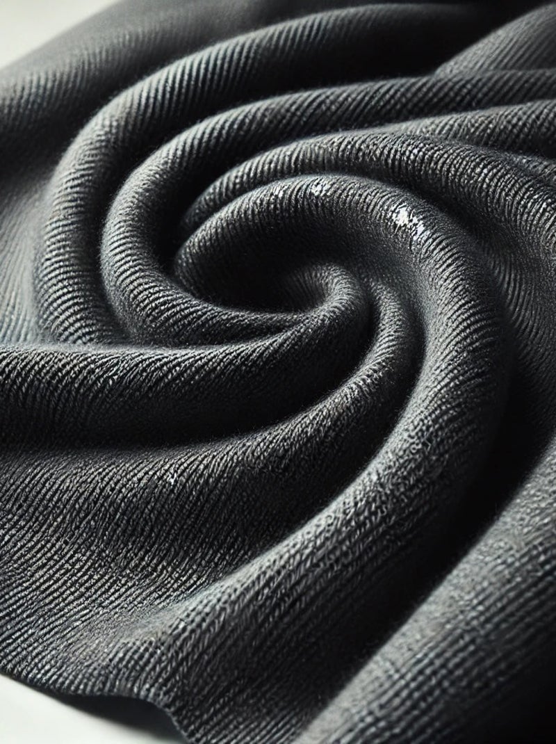 Sciarpa in caldo cashmere Nero Grigio antracite - Kiabi