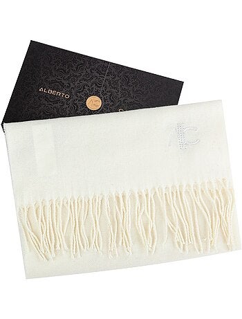 Sciarpa in cashmere avorio Dolce Caldo