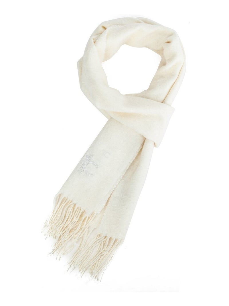 Sciarpa in cashmere avorio Dolce Caldo Bianco - Kiabi