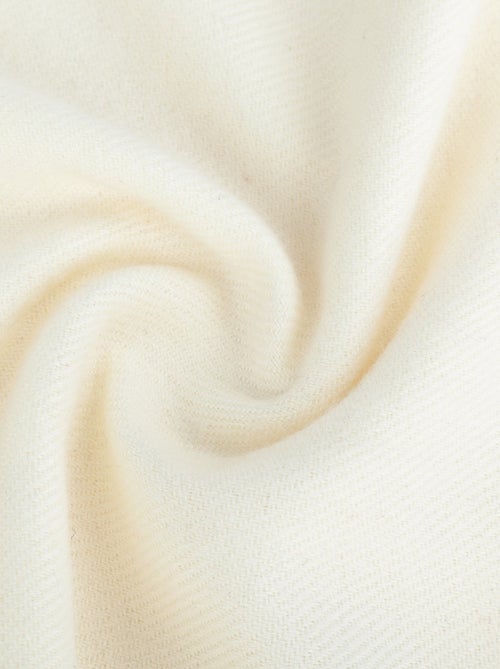 Sciarpa in cashmere avorio Dolce Caldo - Kiabi Sciarpa in cashmere avorio Dolce Caldo - Kiabi
