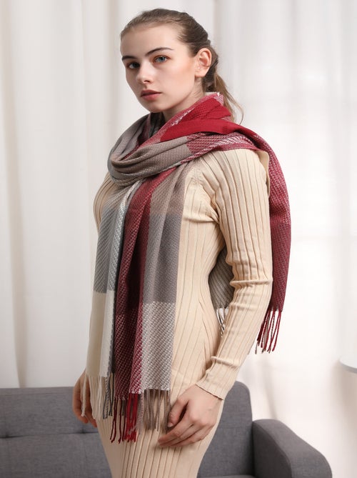 Sciarpa in cashmere Bigcase - Kiabi Sciarpa in cashmere Bigcase - Kiabi