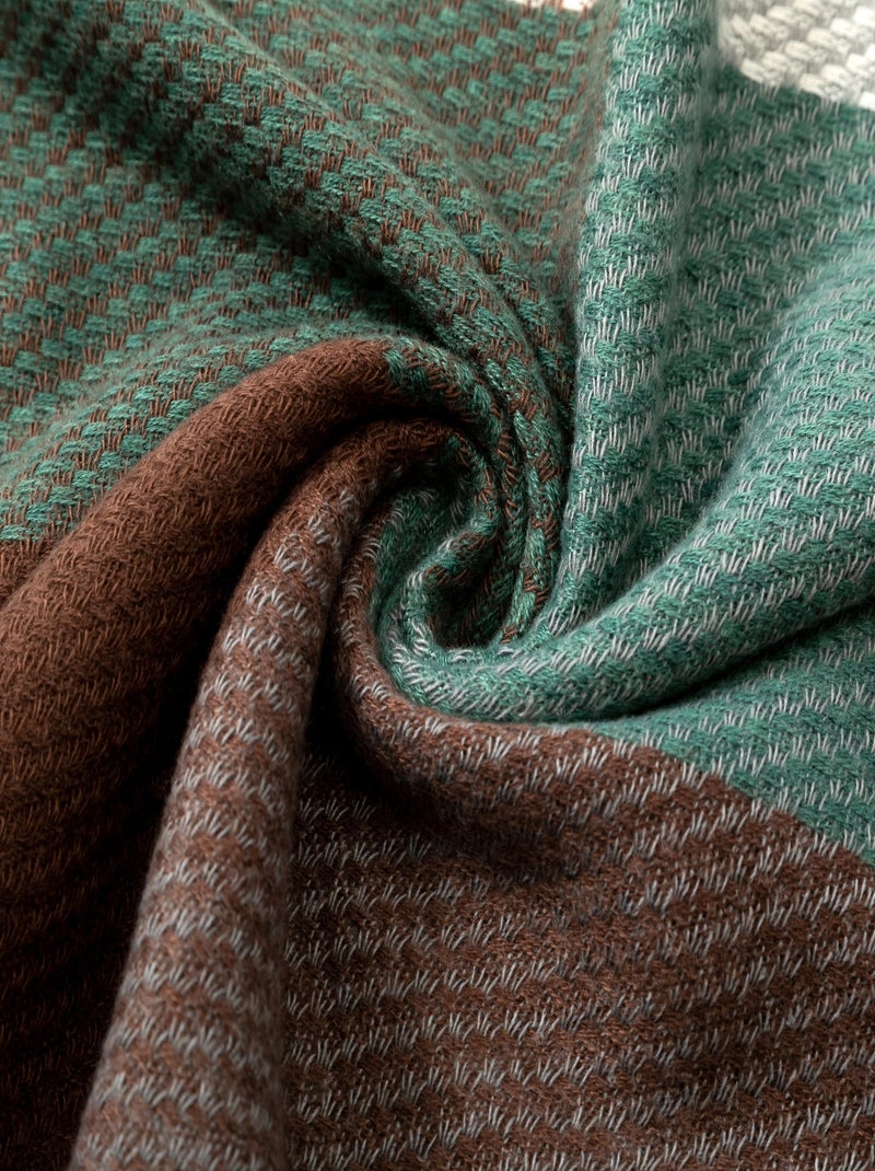Sciarpa in cashmere Bigcase Verde - Kiabi