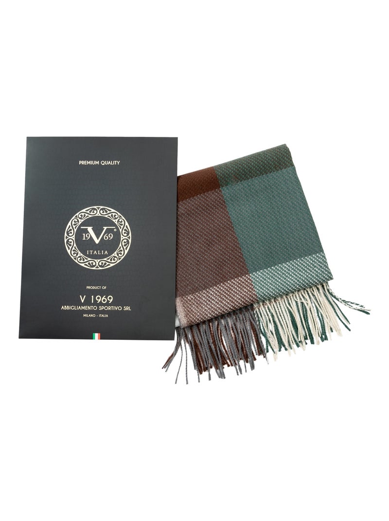 Sciarpa in cashmere Bigcase Verde - Kiabi