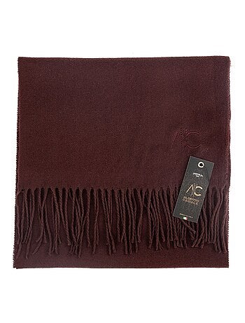 Sciarpa in cashmere color cioccolato Dolce Caldo