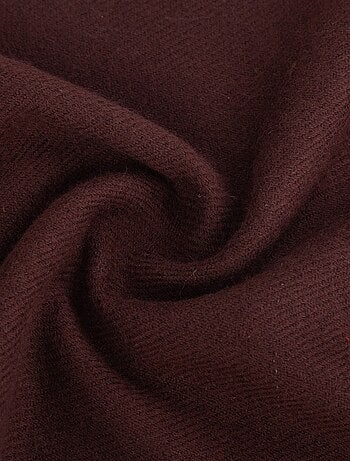 Sciarpa in cashmere color cioccolato Dolce Caldo