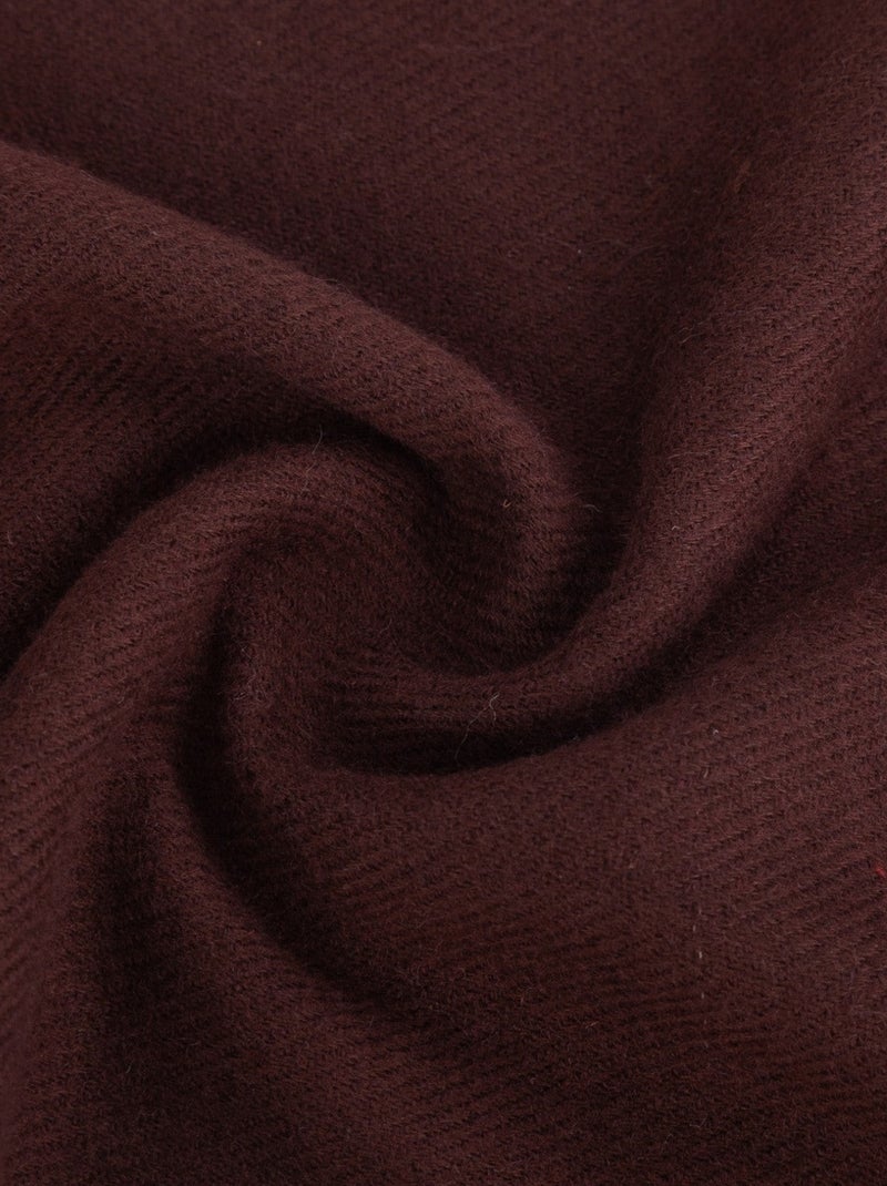 Sciarpa in cashmere color cioccolato Dolce Caldo Marrone cioccolato - Kiabi