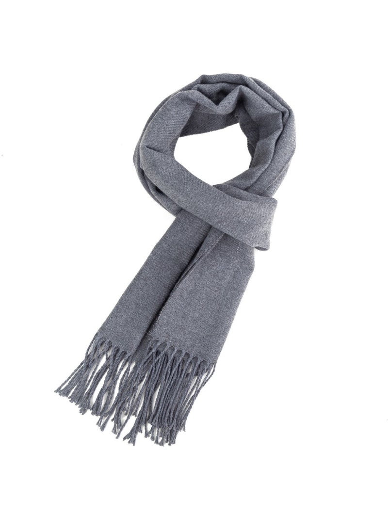 Sciarpa in cashmere Dolce Caldo Grigio antracite - Kiabi