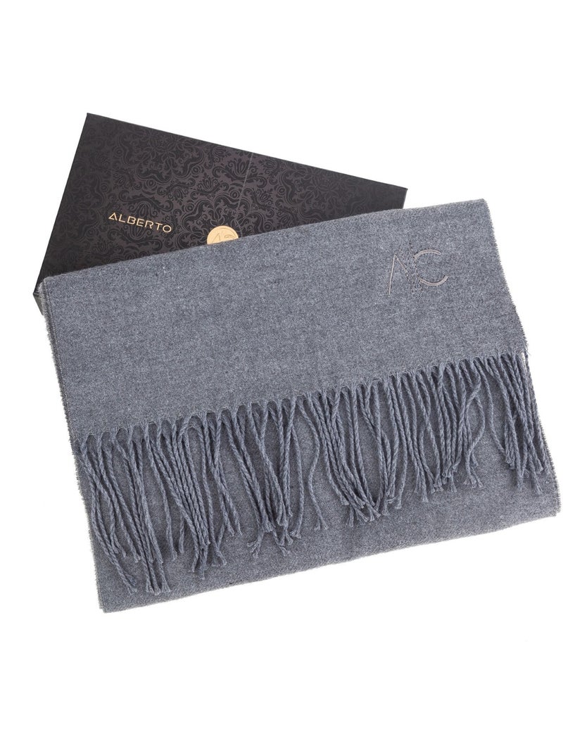 Sciarpa in cashmere Dolce Caldo Grigio antracite - Kiabi