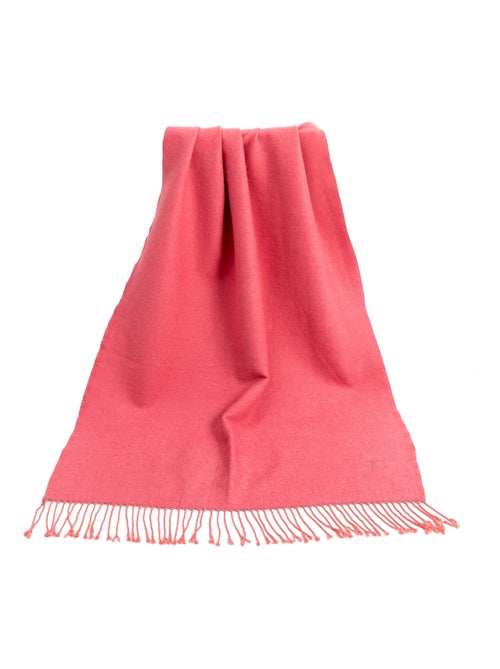 Sciarpa in cashmere rosa fronte-retro - Kiabi