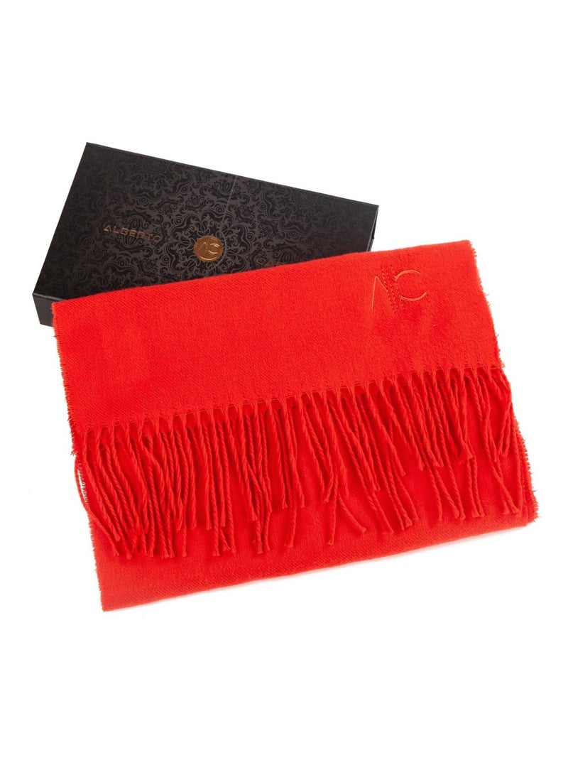 Sciarpa in cashmere rossa Dolce Caldo Rosso - Kiabi