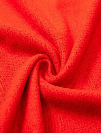 Sciarpa in cashmere rosso double face