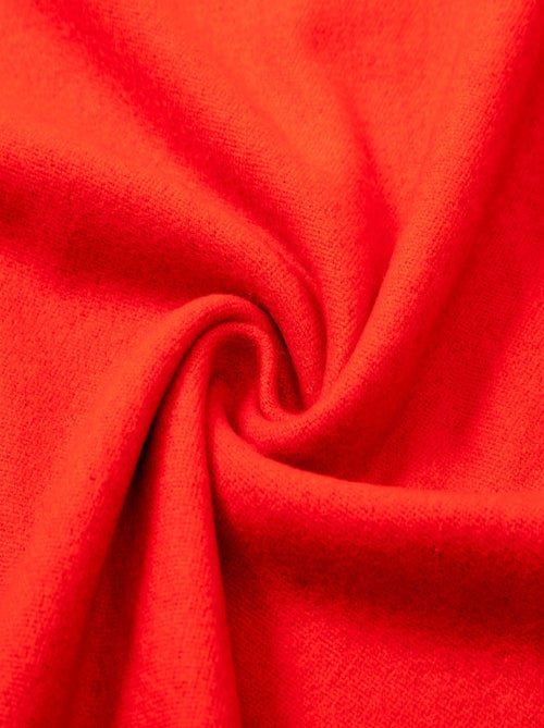 Sciarpa in cashmere rosso double face - Kiabi