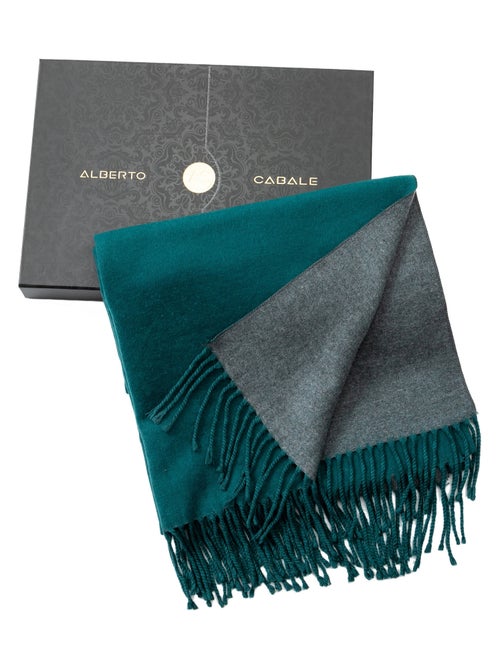 Sciarpa in cashmere verdi double-face - Kiabi Sciarpa in cashmere verdi double-face - Kiabi
