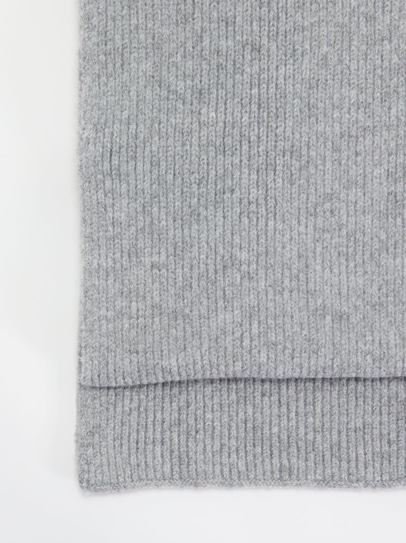 Sciarpa in maglia Grigio - Kiabi