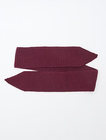 Sciarpa in maglia pesante formato foulard