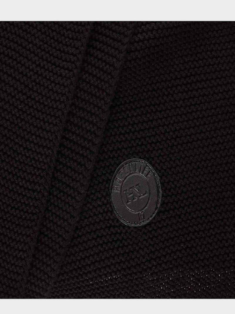 Sciarpa lavorata a maglia Nero - Kiabi