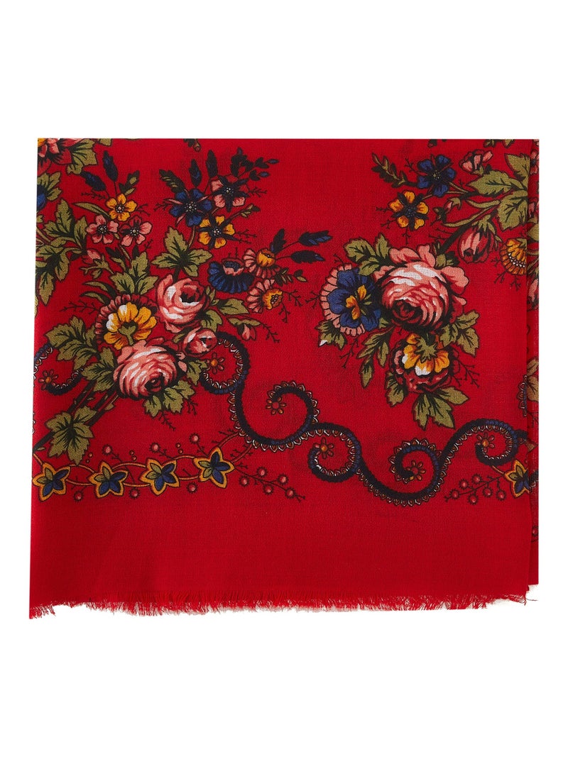 Sciarpa Natura Rosso - Kiabi