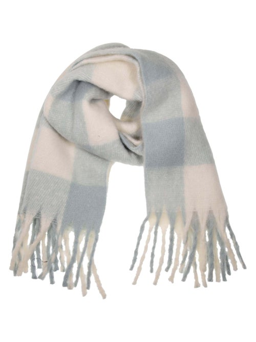 Sciarpa tipo plaid, morbidissimo, caldo, molto confortevole donna isotoner - Kiabi