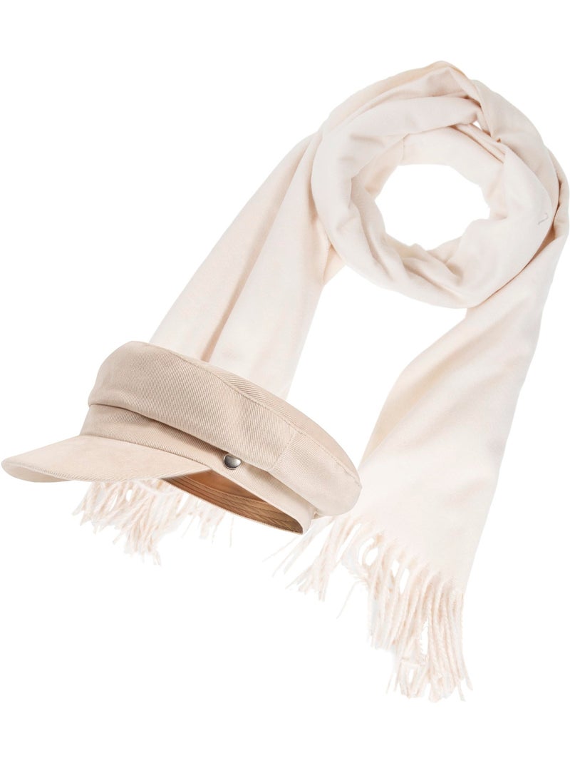 Sciarpa tipo plaid, morbidissimo donna Beige - Kiabi