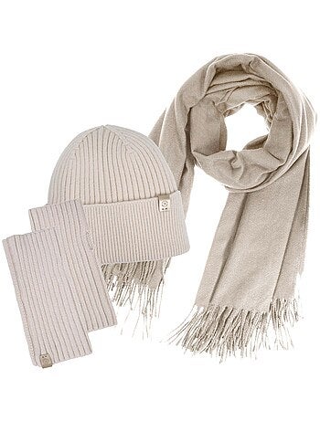 Sciarpa tipo plaid, morbidissimo donna Isotoner