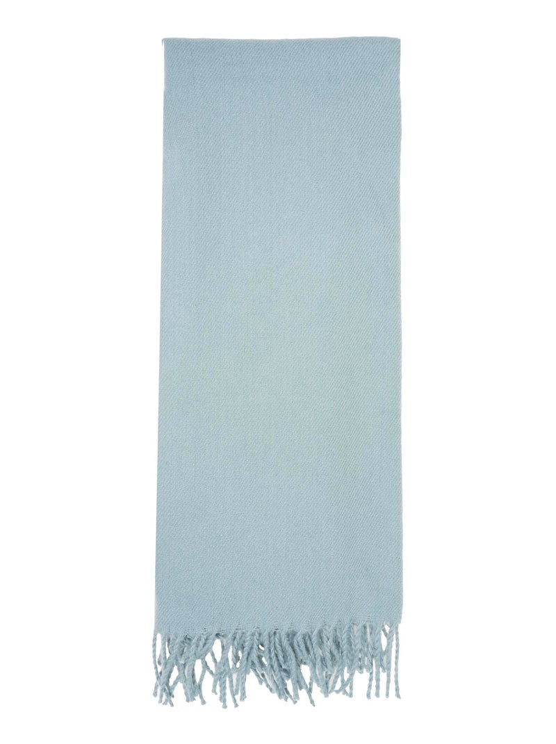Sciarpa tipo plaid, morbidissimo donna Isotoner Blu laguna - Kiabi
