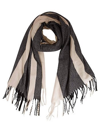 Sciarpa tipo plaid, morbidissimo donna Isotoner