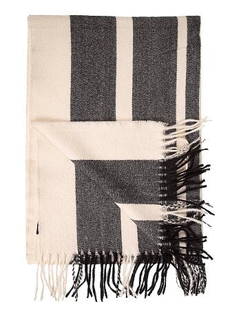 Sciarpa tipo plaid, morbidissimo donna Isotoner