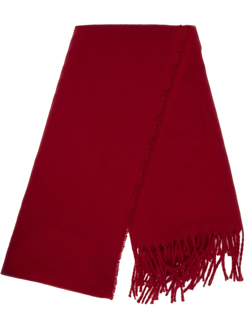 Sciarpa tipo plaid, morbidissimo donna isotoner Rosso pomodoro - Kiabi