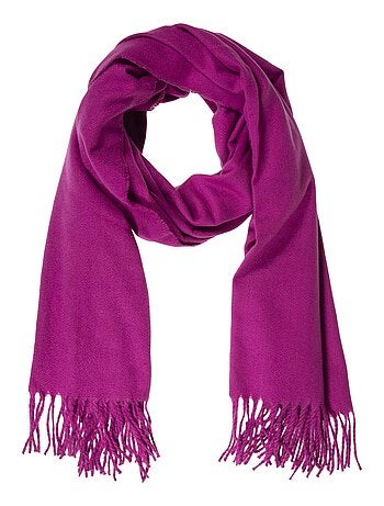 Sciarpa tipo plaid, morbidissimo donna
