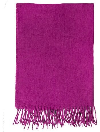 Sciarpa tipo plaid, morbidissimo donna