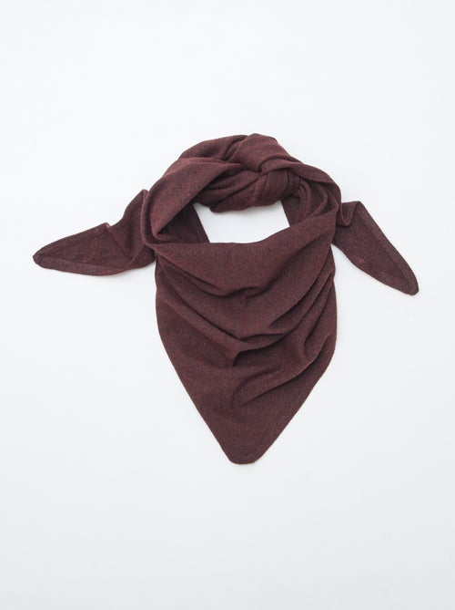 Sciarpa triangolare a maglia - Kiabi
