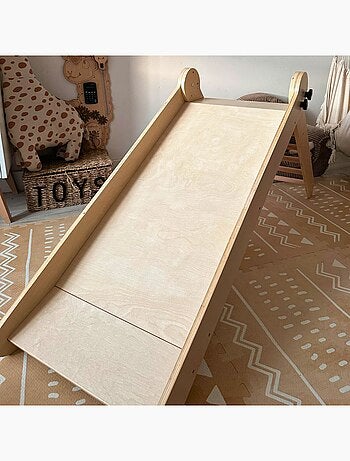 Scivolo per bambini in legno pieghevole interno Mamabrum