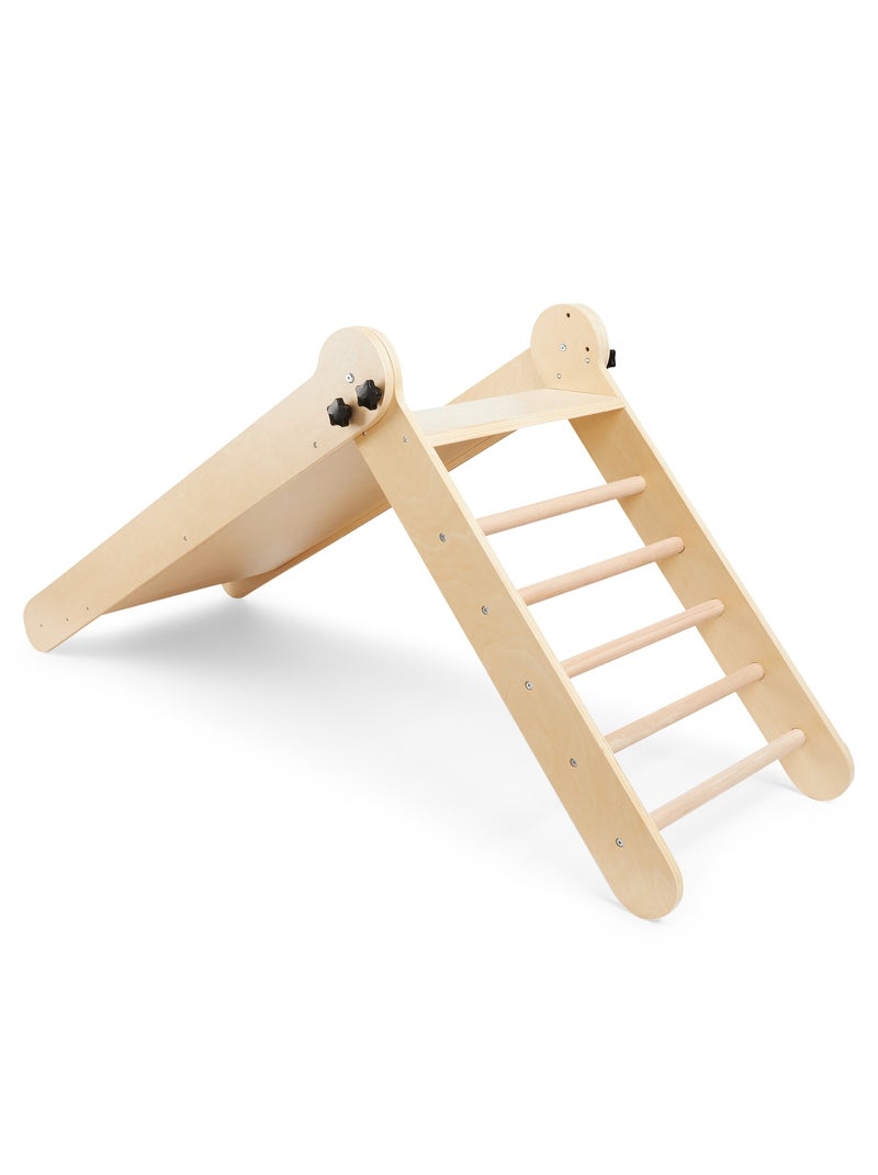 Scivolo per bambini in legno pieghevole interno Mamabrum Beige - Kiabi