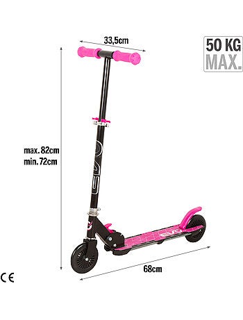 Scooter 2 ruote luci multicolore evo
