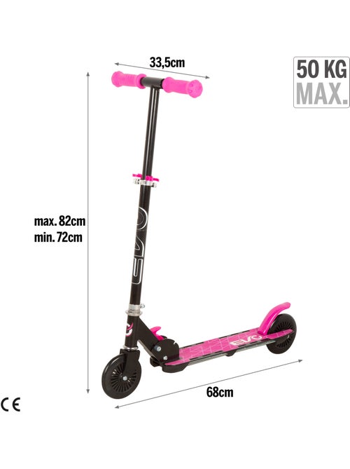 Scooter 2 ruote luci multicolore evo - Kiabi Scooter 2 ruote luci multicolore evo - Kiabi