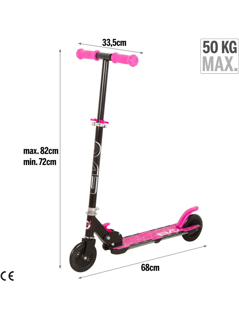 Scooter 2 ruote luci multicolore evo Rosa - Kiabi