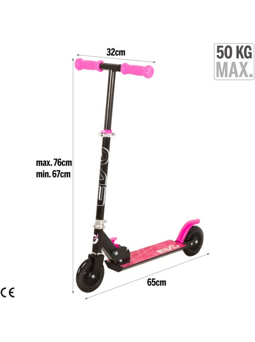 Scooter pieghevole e regolabile a 2 ruote evo - Kiabi Scooter pieghevole e regolabile a 2 ruote evo - Kiabi