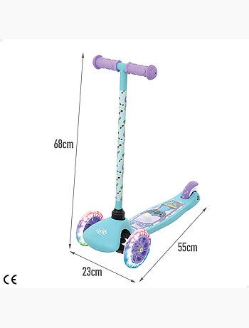 Scooter stitch 3 ruote max. 20 kg con luci
