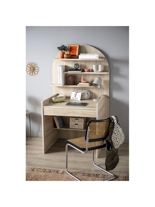 Scrivania per bambini - design ad arco in legno di quercia - SAUTHON - Kiabi