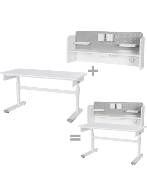 Scrivania per bambini Smart Grow con mensola - Kiabi Scrivania per bambini Smart Grow con mensola - Kiabi