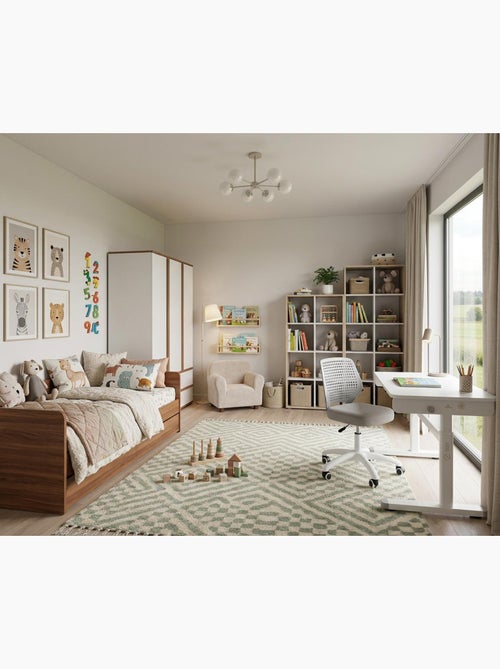 Scrivania per bambini Smart Grow con mensola - Kiabi Scrivania per bambini Smart Grow con mensola - Kiabi
