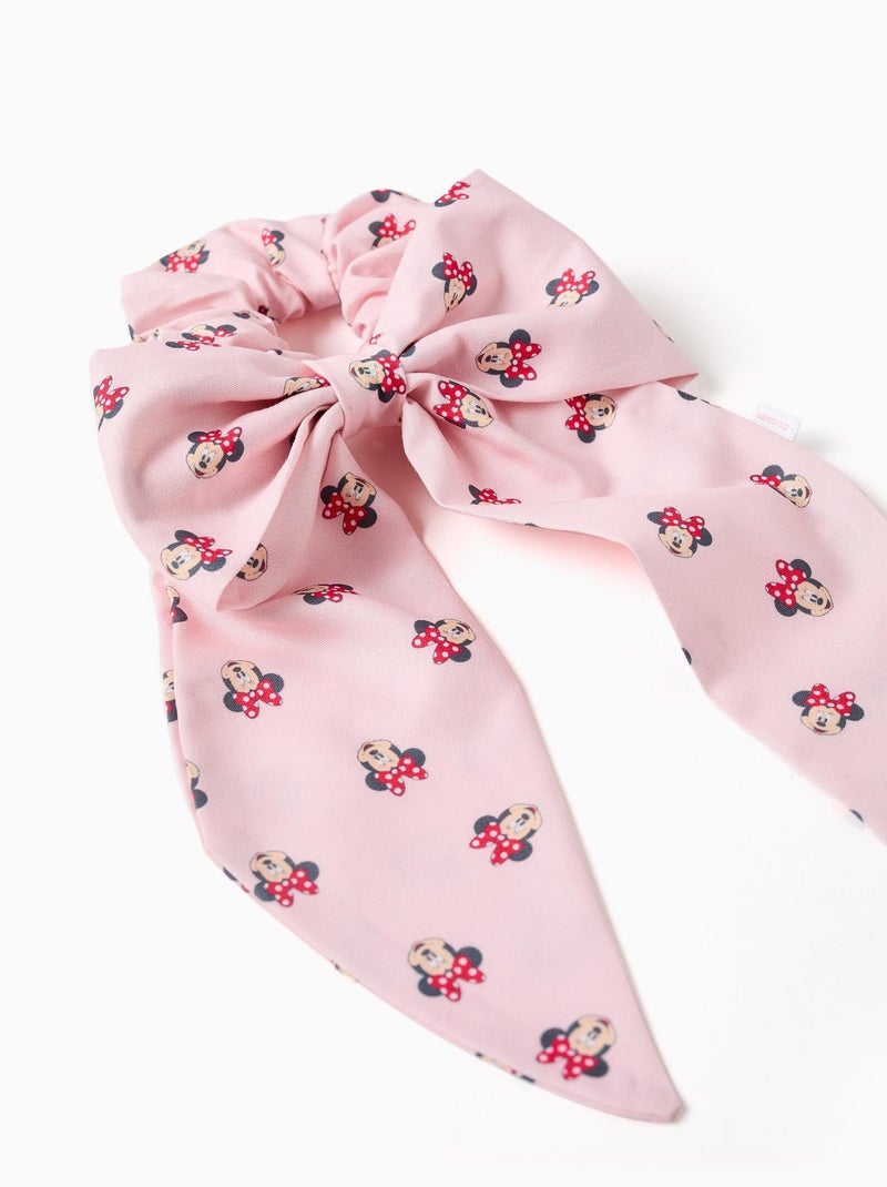 Scrunchie con fiocco e motivo minnie Rosa chiaro - Kiabi