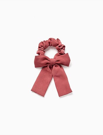 Scrunchie con fiocco in cotone