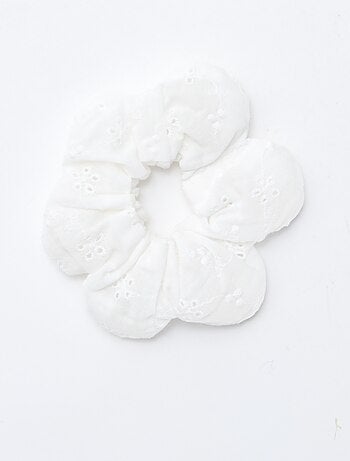 Scrunchie ricamato