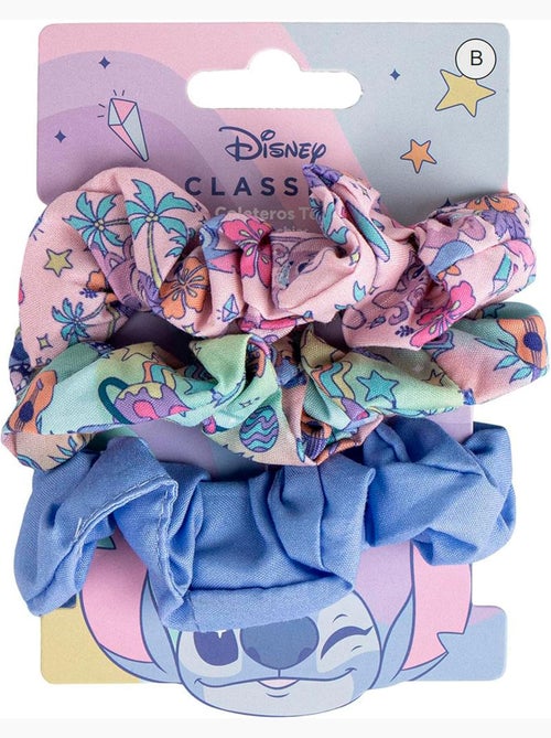 Scrunchies antiscivolo morbidi Stitch bambino: lotto di 3 - Kiabi
