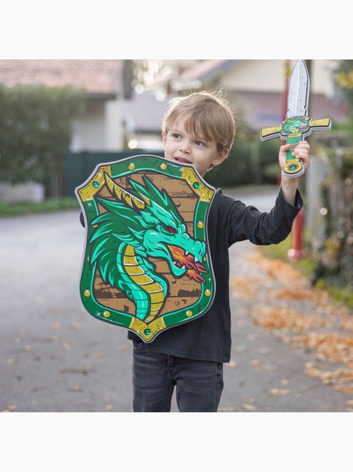 Scudo da cavaliere a tema drago in schiuma | great pretenders | great pretenders - Kiabi