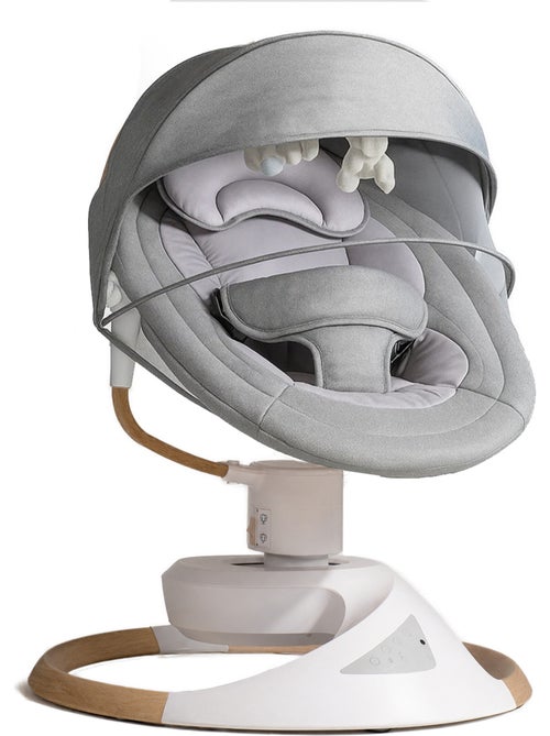 Sdraietta / altalena elettrica per bebè Emy di BEBE2LUXE Dondolio naturale - Kiabi