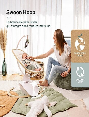 Sdraietta multifunzione e arco giochi Swoon Hoop, Sand 'Babymoov'